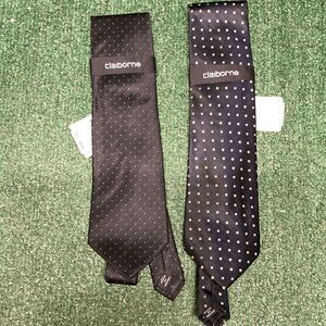 2 Claiborne ties NWT MSRP $70 (OKPM-01-010)